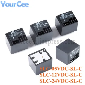 Реле 12VDC 24VDC 5VDC SLC-24VDC-SL-C SLC-12VDC-SL-C SLC-05VDC-SL-C 5 контакти набор от реле на преобразуване