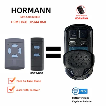За Hormann HSM4-868 дистанционно управление Дубликатором за HET2-868MHZ Berner дистанционно Управление на Врата с ключ за дистанционно управление на Marantec