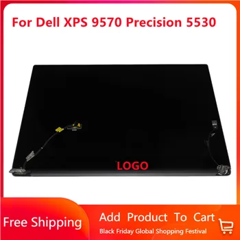 15.6-Инчов Дисплей за лаптоп Dell XPS 15 9570 Precision 5530 JXF32 LCD дисплей с сензорен екран FHD 4K UHD В Събирането на