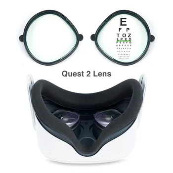 Късогледство Анти Синя Светлина Магнитни Лещи За Очила Поставяне VR Рецепта Лещи за Oculus Quest 1/2 Очила Протектор Аксесоари