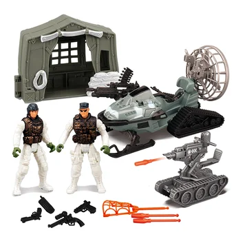Направи си САМ Армейските Специални Играчки С Военни Палатки моторни шейни Танк Военно Оръжие резервни Части Камуфлаж Войници Играят За Деца Подаръци За Момчета