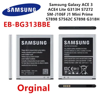 Оригинална батерия SAMSUNG EB-BG313BBE 1500 mah за Samsung Galaxy Trend ACE 2 3 ACE4 Lite G313H S7272 J1 Mini Prime S7898 G318H