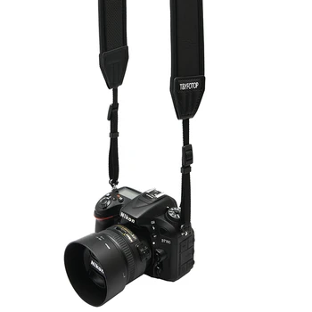 T & YFOTOP Еластичен Неопреновый на Шийката на Каишка за Фотоапарат Nikon Canon, Sony, Pentax Olympus, Fujifilm и Panasonic SLR DSLR Беззеркальные Камери 3