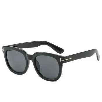 Квадратни Слънчеви Очила Джеймс Бонд 2022 Модерен Мъжки Дамски Маркови Дизайнерски Vintage Слънчеви Очила В Черни Рамки UV400 Eyewear