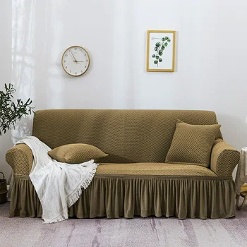 Висококачествен обикновен текстилен калъф за мека мебел 