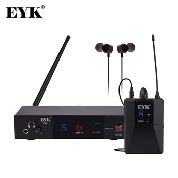 EYK IEM81 UHF Безжична Ушна мониторная система Едноканален 16 Избираема честота Е подходящ за изяви на Певицата на сцената DJ