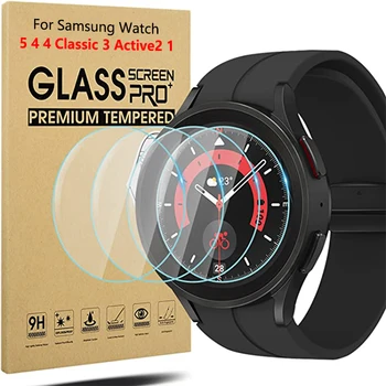 Защитно Фолио От Закалено Стъкло За Galaxy Watch Active 2 3 4 Classic 5 Pro Защитно Фолио за Екран на Samsung Gear S2 S3 Frontier 40 мм