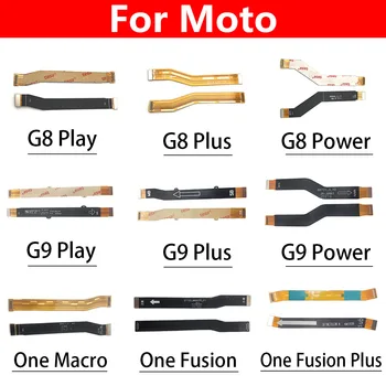 Дънна платка дънната Платка Конектор Гъвкав Кабел За Motorola Moto G8 G9 Play Plus Power One Hyper Макро Vision Fusion Plus G 5G G50