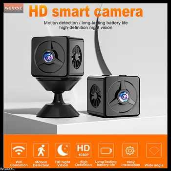 малка камера HD 1080P мини-камера, wifi Нощно Виждане Откриване на Движение екшън камера за видеонаблюдение espia wifi видео