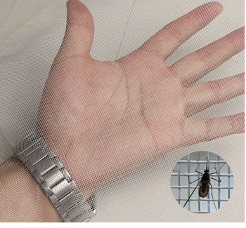 Шалте Прозорец на Окото с цип, Безплатна Индивидуална mosquito net за екрана, Подвижни Миещи комарници за прозорци 4