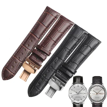 Каишки за ръчни часовници WENTULA за МИДО COMMANDER M016.430/M021.431 каишка от телешка кожа, каишка от телешка кожа, каишка за часовник от естествена кожа