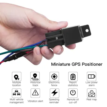 Мини GPS Тракер, Авто Тракер GPS Локатор Проследяване на Micodus Реле Дизайн на Прекъсване на Горивото GPS анти-кражба Система за Наблюдение В Реално Време 0