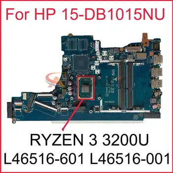 За HP 15-DB1015NU 15-DB Серия дънна Платка за преносими КОМПЮТРИ RYZEN 3 3200U DDR4 FPP55 LA-G07JP дънна платка на лаптоп