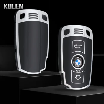 Нов Калъф За дистанционно на Ключа на Автомобила от TPU, Ключодържател за BMW E60 E61 E70 E81 E87 E90 E91 E92 X1 X5 X3 1 3 5 6 Серия Z4, Защитни Аксесоари