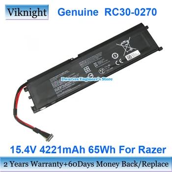 Натурална RC30-0270 RC300270 Батерия За Razer Blade 15 Базова серия RZ09-01682 RZ09-02705E76 RZ09-02705E76-R3U1 15.4 В 4221 ма 65Wh