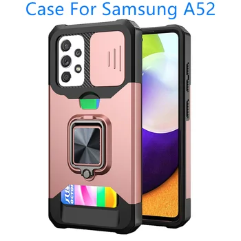 Калъф За Samsung Galaxy A52 а a53 S21 S22 Plus A13 5G A12 S22 Ultra S21 S20 FE С превръщането група на 360 градуса, Калъф За Телефон