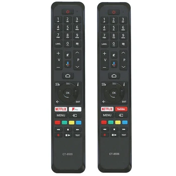 Нова Гласова дистанционно управление за TOSHIBA Smart TV CT-8555 RC43161 за 58UA2B63DB, CT-8556 RC43160 За LT43VA6955 LT55XX