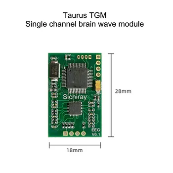 Идеята на сензора на Мозъчните Вълни TGAM Комплект за разработка на Мозъчните Вълни на ЕЕГ Модул за Анализ за Откриване на Мозъчни Вълни Neurosky
