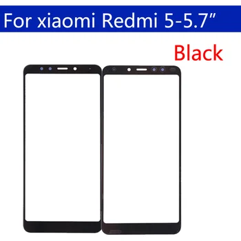 Redmi5 Преден Панел За Xiaomi Redmi 5 Redmi5 Сензорен Екран на Предния Панел Стъклена Леща Външно Стъкло За Redmi 5 Plus 5Plus 2