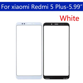 Redmi5 Преден Панел За Xiaomi Redmi 5 Redmi5 Сензорен Екран на Предния Панел Стъклена Леща Външно Стъкло За Redmi 5 Plus 5Plus 5