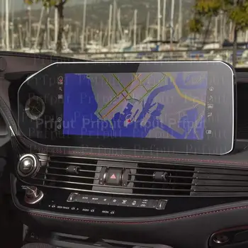 Закалено стъкло За Lexus LS LS500 LS500H 500 2021 2022 12,3 инча автомобилна информационно-развлекателен радио gps навигация Авто информационно-развлекателен Екран