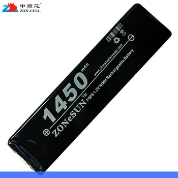 Polarsun 1450mAh gum gum MD 1,2 V Ni MH акумулаторна батерия CD-касетофон Walkman акумулаторна Литиево-йонна батерия