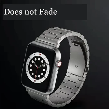 Титан каишка за Apple Watch Band 49 мм 44 мм 42 мм 40 мм, 45 мм, Лесен Каишка от чист Титан за часа iWatch 8 7 6 SE 5 4 Watch Ultra 1
