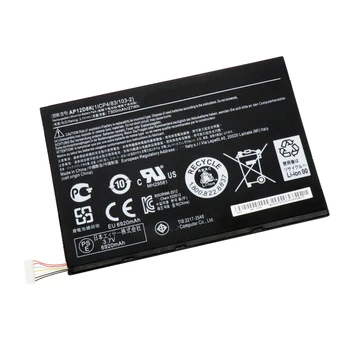 НОВА Оригинална Батерия AP12D8K За ACER Iconia Tab A3-A10 A3-A11 W510 W510P W510-1422 1431 1620 1654 1892 1867 3.7 V 27Wh 2