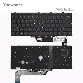 Нова ОРИГИНАЛНА Клавиатура за лаптоп с подсветка за HP EliteBook x360 1030 G2 G3 G4 HSN-104C-Q10C-Q20