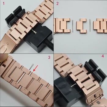 За Apple Watch band каишка серия S8/S7/6/5/4/3/2/1 40/ 44 мм 41/45 мм 38/42 мм и Каишка От неръждаема Стомана Iwatch метален Взаимозаменяеми Каишка 5