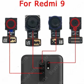 На задната Камера За Xiaomi Redmi 9C 9T 9 9A Оригиналната Задната част на Задната Камера Модул Flex View Смяна Ремонт, Резервни Части 3