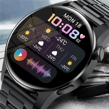 2022 Новите Смарт Часовници за Мъже С Пълен Сензорен Екран Спортни Фитнес Часовник е Водоустойчив IP67 Bluetooth На Huawei Android, Ios Smartwatch Мъжки