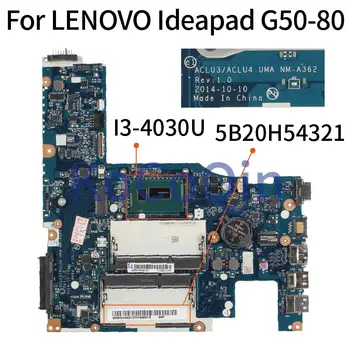 За LENOVO Ideaapad G50-70 G50-80 Z50-70 Z50-80 I3 ПРОЦЕСОР 15 'инча дънна Платка на лаптоп NM-A272 NM-A362 DDR3L дънна Платка на лаптоп
