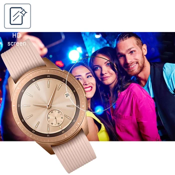 Защитен калъф За Samsung Gear S3 Watch3 защитно фолио за Samsung Galaxy Watch 42 мм и 46 мм, екран от закалено стъкло 2