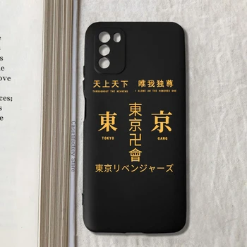 Калъф за телефон Tokyo Revengers за Xiaomi Redmi Note 10 Pro 9 9А 9В Note 9 Pro за POCO M3 Pro X3 Pro F3, мек калъф за телефон със стил аниме 4