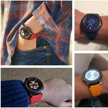 Калъф + каишка За Samsung Galaxy watch 46 мм 42 мм Gear S3 S2 Frontier смарт часовници аксесоари Спортен гривна кореа 20 мм, 22 мм и каишка 5