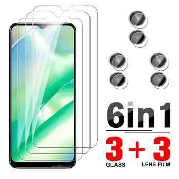 6в1 Защитен Стъклен калъф За Realme C33 6,5 