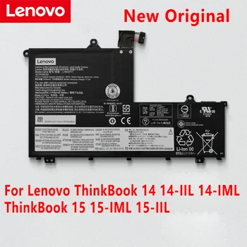 НОВА Оригинална Батерия за лаптоп Lenovo ThinkBook 14 14-IIL 14-IML ThinkBook 15 15-IML 15-IIL L19M3PF1 L19D3PF1 L19L3PF1 L19C3PF1 0