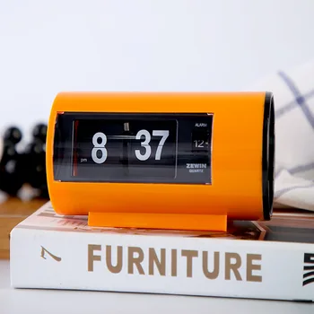 Автоматично флип-часовници smart clock сам clock творчески часовници спалня студентски малък будилник