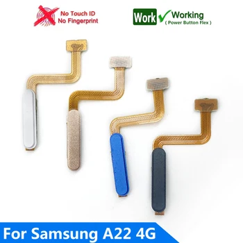 НОВ Бутон за захранване Бутон за Връщане Меню Клавиш БЕЗ Пръстови Отпечатъци Сензорен ID за Разпознаване на Сензор Гъвкав За Samsung Galaxy A22 4G/A22 5G 2