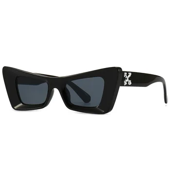 Модерни Дизайнерски Дамски Слънчеви Очила на Луксозната Марка Квадратни Стилни Очила За Мъже, Унисекс Нюанси UV400
