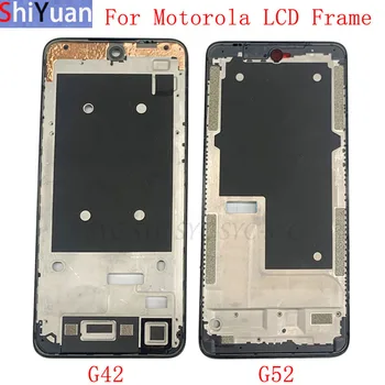Корпус Средната Рамка LCD Рамка за Табела Панел на Шасито За Motorola Moto G42 G52 Телефон Метална LCD Рамка за Резервни Части