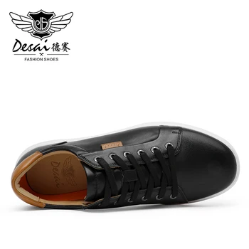 Desai Брандираната Ежедневни Бизнес Обувки От Естествена Кожа, Мъжки Мъжки Спортни Обувки, За разходки На открито, Мъжки Дизайнерски Лидер в Продажбите 2022 1