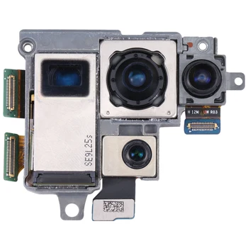 За Samsung Galaxy S20 Ultra 5G SM-G988B Оригинален комплект на фотоапарата (Телеобектив + дълбочина + Ширина + Основната камера)