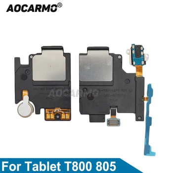 Aocarmo За Samsung Galaxy Tab T800 T801 T805 Високоговорител с вибратор Включване/Изключване на звука и жак за слушалки, гъвкав кабел