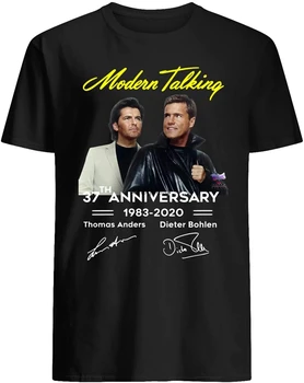 Тениска Leet Група Modern Talking 37Th Anniversary 1983 2020