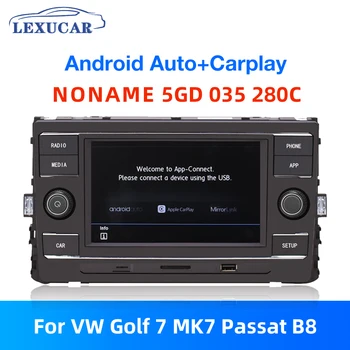 Android Авто Автомагнитола Оригиналната NONAME 5GD035280C Carplay MirrorLink MQB На VW Lamando GOLF MK7 Passat B8 Tiguan L Новата Octavia