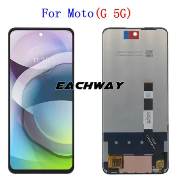 Тестван За Motorola Moto G 5G Plus LCD дисплей Тъчпад Екран Дигитайзер, Монтаж на Резервни Части За Мото G 5G LCD дисплей 3