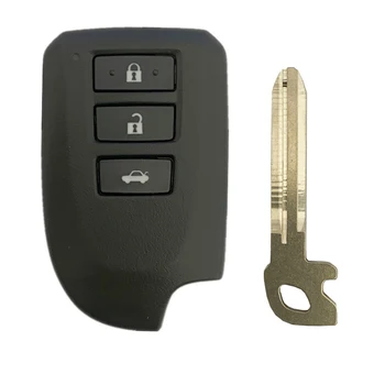 CN007213 ОРИГИНАЛНИ 3 Бутона За Toyota Smart Remote Автомобилен Ключ 315 Mhz с техасской 128-битов модел AES BS2ET Keyless GO