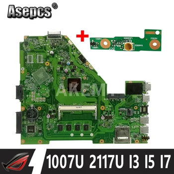 X550CC X550CA дънна Платка За лаптоп Asus X550CA X550CL R510C Y581C X550C дънна Платка 1007U 2117U I3 I5 I7 Процесор, 4 GB 0 GB оперативна памет
